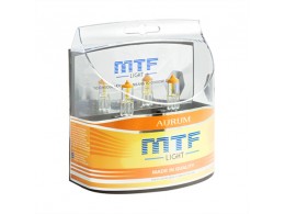 Комплект ламп MTF H27 12V 27W Aurum (2шт.)